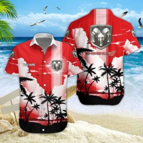 Chemise hawaïenne Dodge