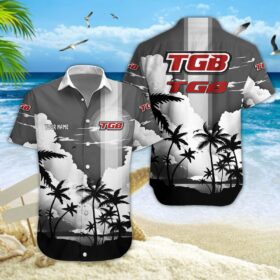 Chemise hawaïenne TGB Motorcycles