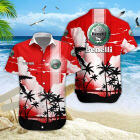 Chemise hawaïenne Benelli Motorcycles