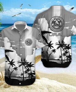 Chemise hawaïenne Ural Motorcycles