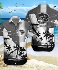 Chemise hawaïenne Dodge Challenger