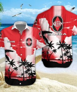 Chemise hawaïenne Gilera Motorcycles