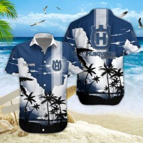 Chemise hawaïenne Husqvarna Motorcycles