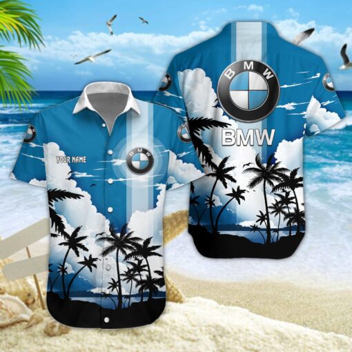 Chemise hawaïenne BMW
