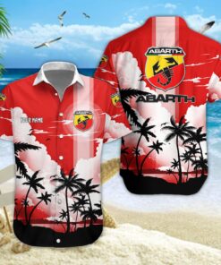 Chemise hawaïenne Abarth