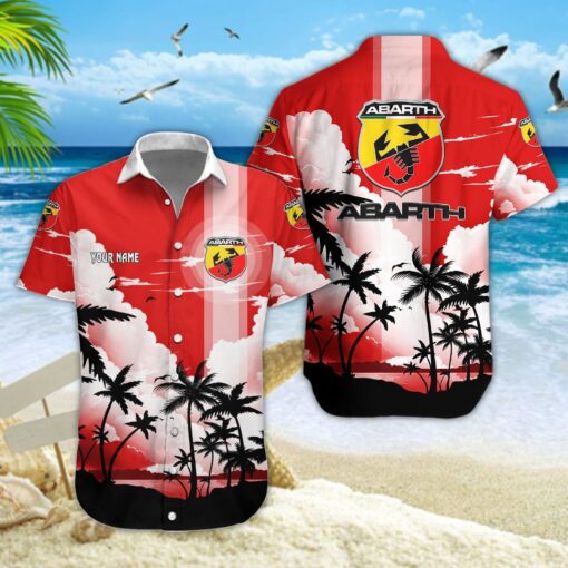Chemise hawaïenne Abarth