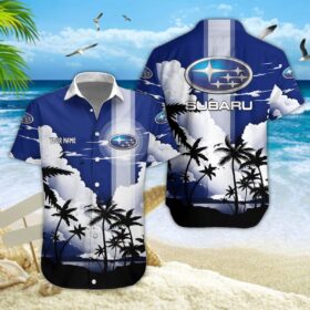 Chemise hawaïenne Subaru