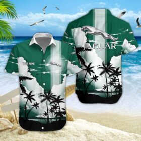 Chemise hawaïenne Jaguar