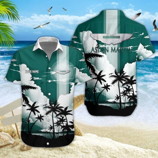 Chemise hawaïenne Aston Martin