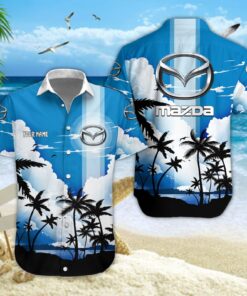 Chemise hawaïenne Mazda