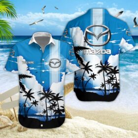Chemise hawaïenne Mazda