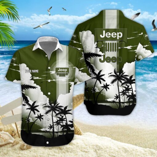Chemise hawaïenne Jeep