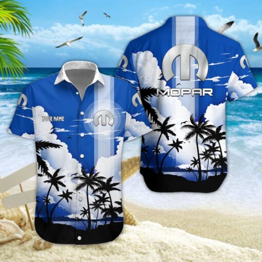 Chemise hawaïenne Mopar