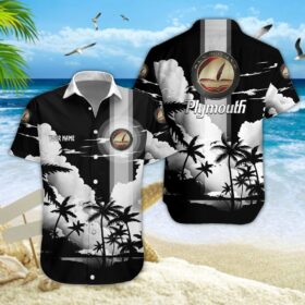Chemise hawaïenne Plymouth