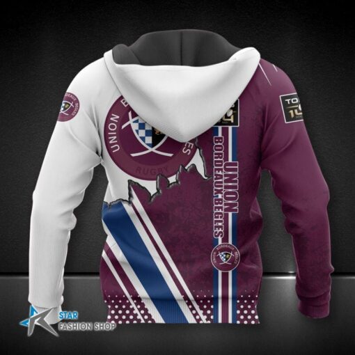 Sweat à capuche Union Bordeaux Bègles – Image 3