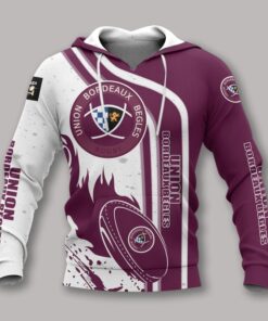 Sweat à capuche Union Bordeaux Bègles