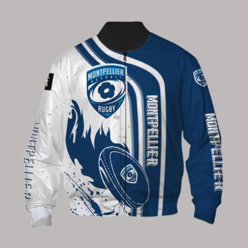 Blouson bomber Montpellier Herault Rugby