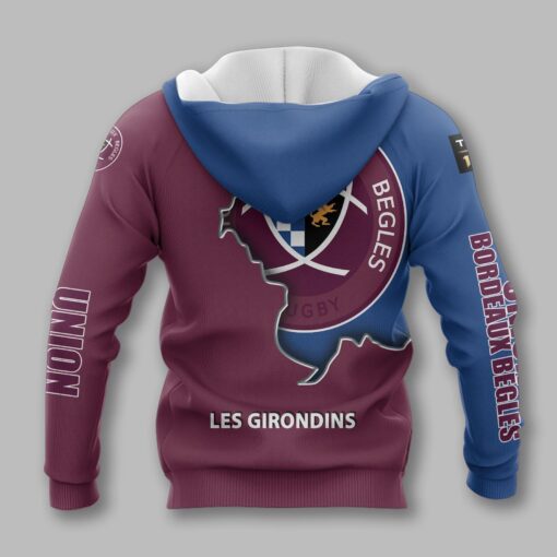 Sweat à capuche Union Bordeaux Bègles – Image 3