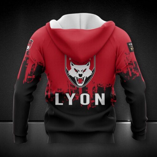 Sweat à capuche Lyon OU – Image 3