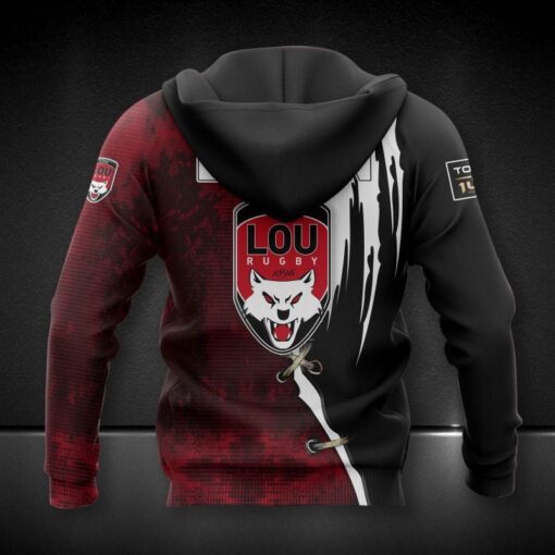 Sweat à capuche Lyon OU – Image 3