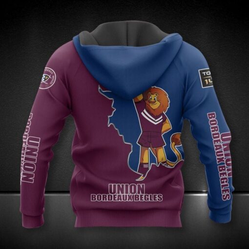 Sweat à capuche Union Bordeaux Bègles – Image 3