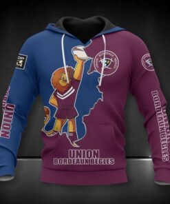 Sweat à capuche Union Bordeaux Bègles
