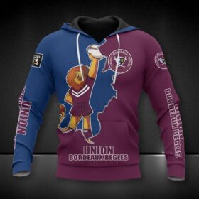 Sweat à capuche Union Bordeaux Bègles