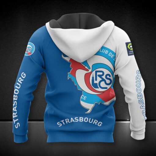 Sweat à capuche RC Strasbourg Alsace – Image 2