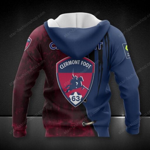 Sweat à capuche Clermont Foot Auvergne 63 – Image 2