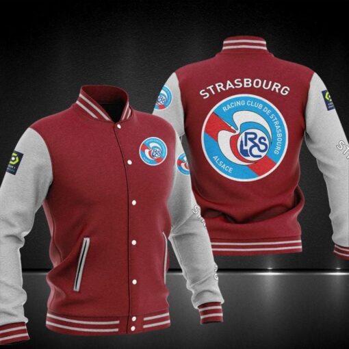 Veste Teddy RC Strasbourg Alsace – Image 4