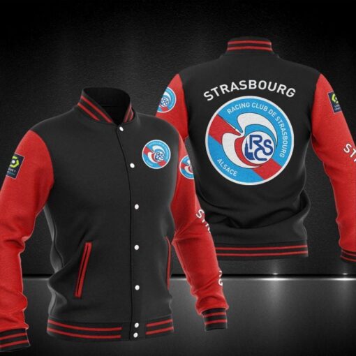Veste Teddy RC Strasbourg Alsace – Image 3