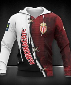 Sweat à capuche AS Monaco