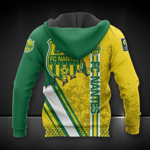 Sweat à capuche FC Nantes – Image 2