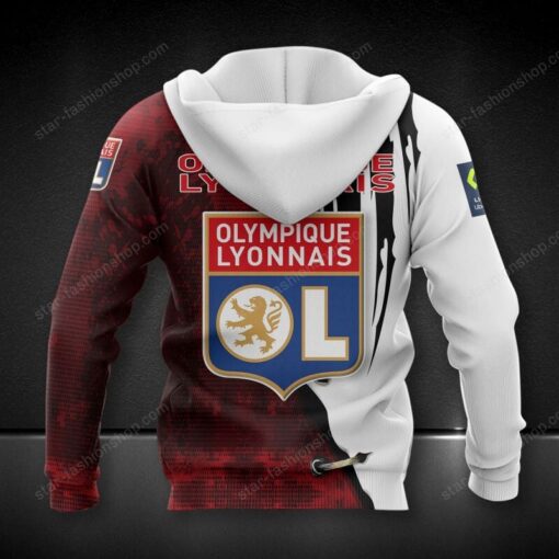Sweat à capuche Olympique Lyonnais – Image 2