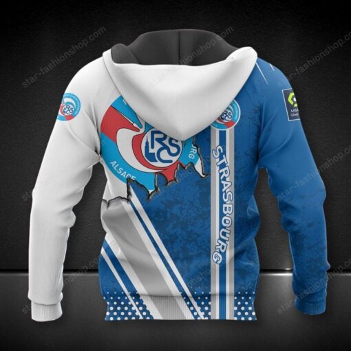 Sweat à capuche RC Strasbourg Alsace – Image 2