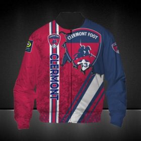 Blouson bomber Clermont Foot Auvergne 63