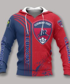 Sweat à capuche Clermont Foot Auvergne 63