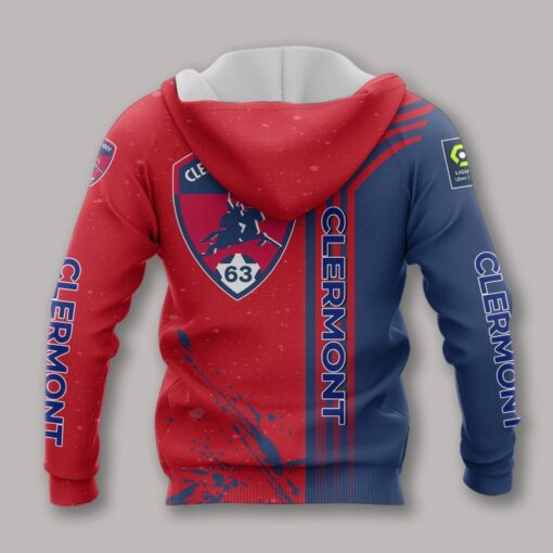 Sweat à capuche Clermont Foot Auvergne 63 – Image 2