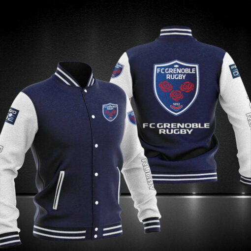 Veste teddy FC Grenoble Rugby – Image 2
