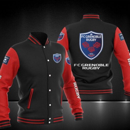 Veste teddy FC Grenoble Rugby – Image 3