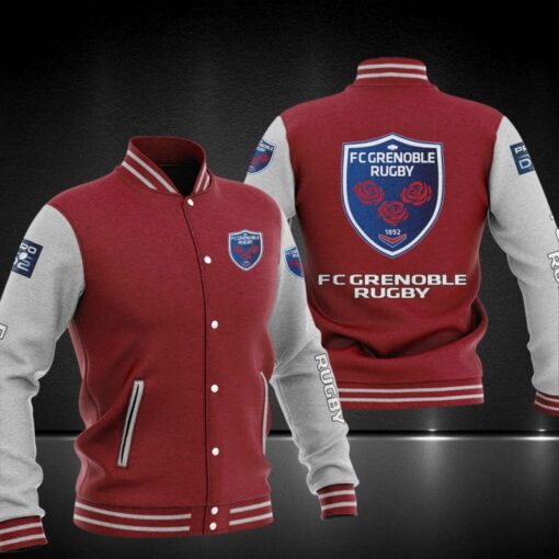 Veste teddy FC Grenoble Rugby – Image 4