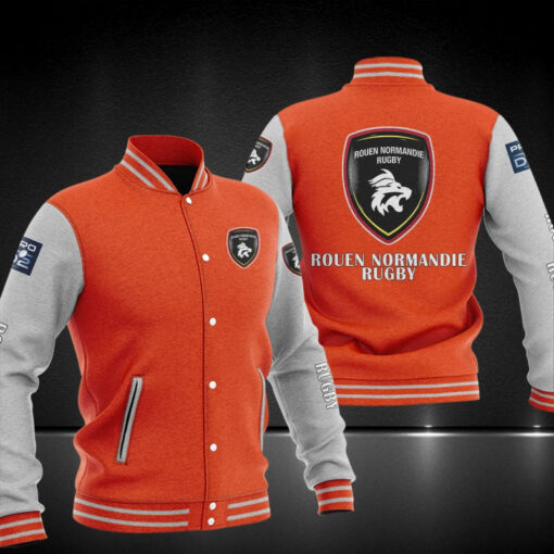 Veste teddy Rouen Normandie Rugby – Image 5