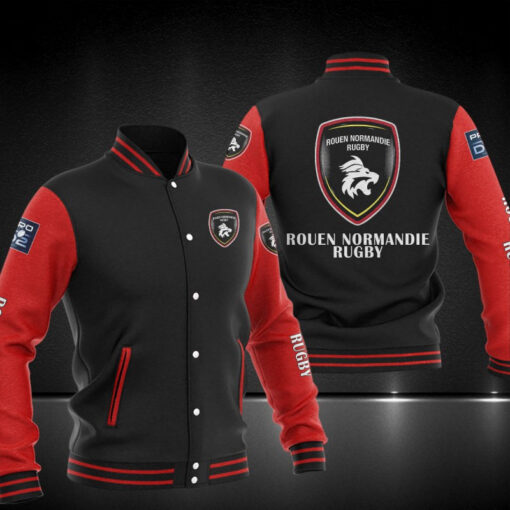 Veste teddy Rouen Normandie Rugby – Image 3