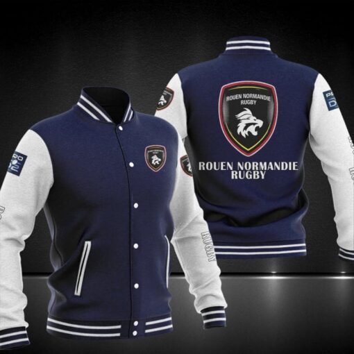 Veste teddy Rouen Normandie Rugby – Image 2