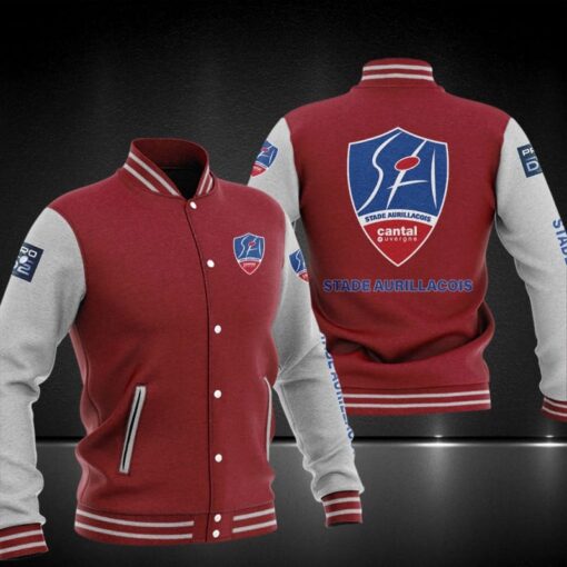 Veste teddy Stade Aurillacois Cantal Auvergne – Image 4