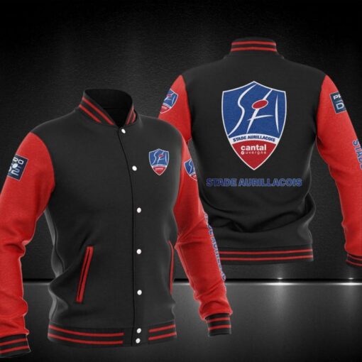 Veste teddy Stade Aurillacois Cantal Auvergne – Image 3