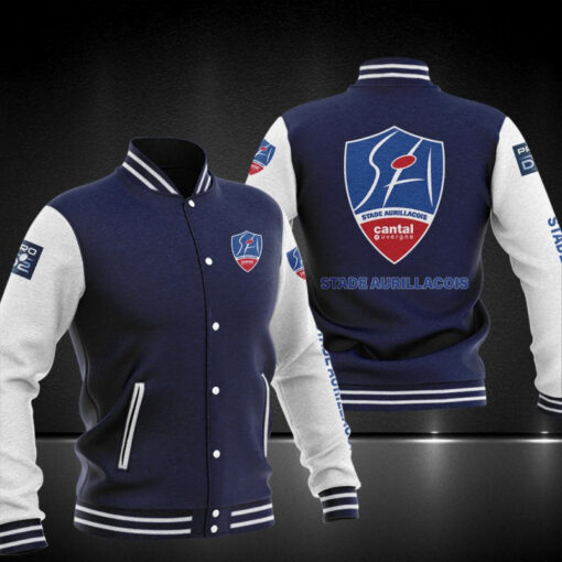 Veste teddy Stade Aurillacois Cantal Auvergne – Image 2