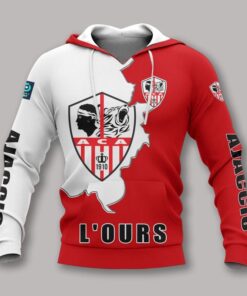 Sweat à capuche AC Ajaccio