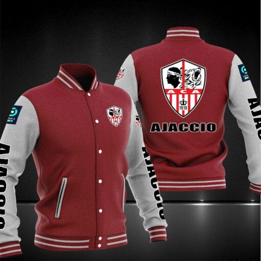 Veste Teddy AC Ajaccio – Image 4