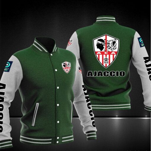 Veste Teddy AC Ajaccio – Image 7